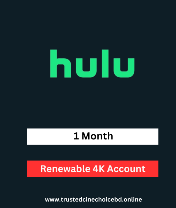 Hulu 1 Month Subscription BD